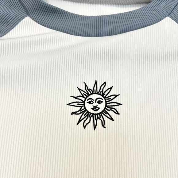 SHEIN L/S Raglan Tee: Size Small - Picture 3 of 5